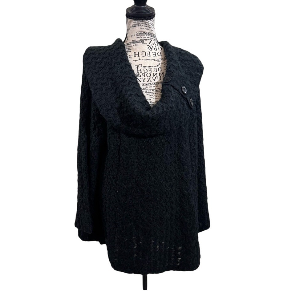 Torrid cowl neck Black Women's Sweater